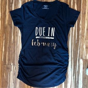 Due In Feb Maternity top